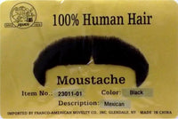100% Human Hair Mexican Moustache