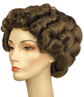 1870's Wig / Wealthy Lady 18th Century / Mrs Claus