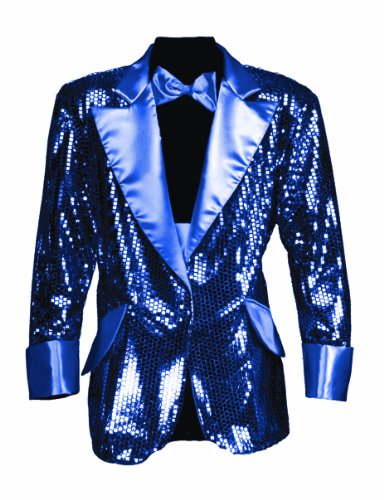 mens sequin jacket fancy dress Men Fit Sequin Long Suit Jacket Showman Costume Carnival Blazer Fancy Dress Coat
