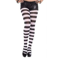 Wide Striped Tights