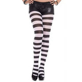 Wide Striped Tights