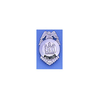 Police Badge Silver