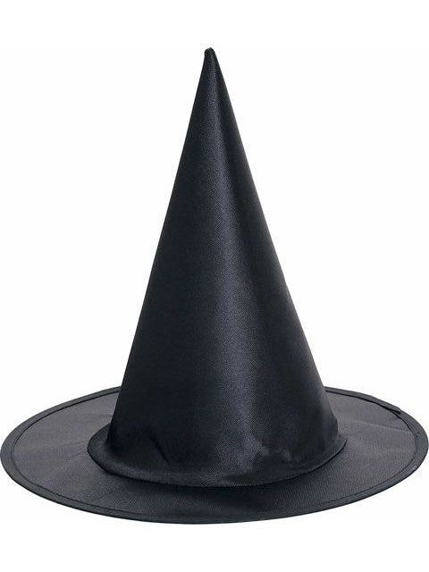 Child Black Satin Witch Hat