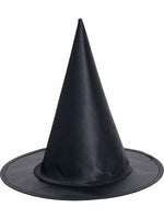 Child Black Satin Witch Hat