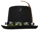 Voodoo Witch Doctor Top Hat