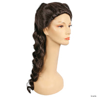 1940's Wig / Long Haired Wavy Wig / Evita / Deluxe