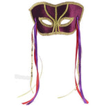 Purple Venetian Carnival Mask