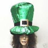 St. Pats Green Shiny Top Hat
