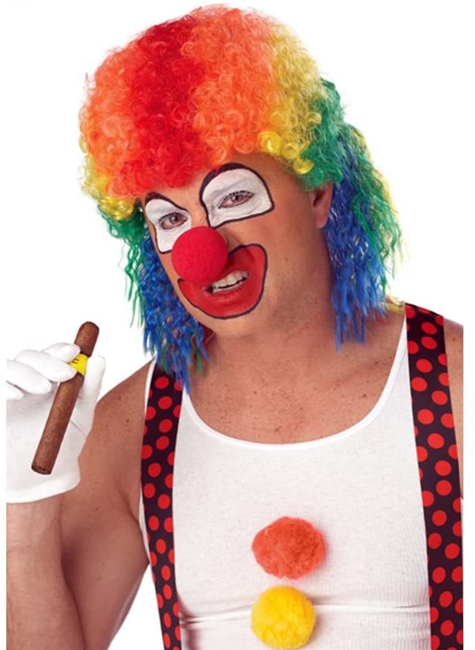 Clown Mullet Wig