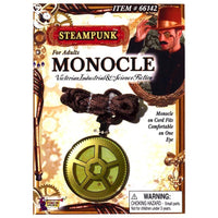 Steampunk Monocle Gold