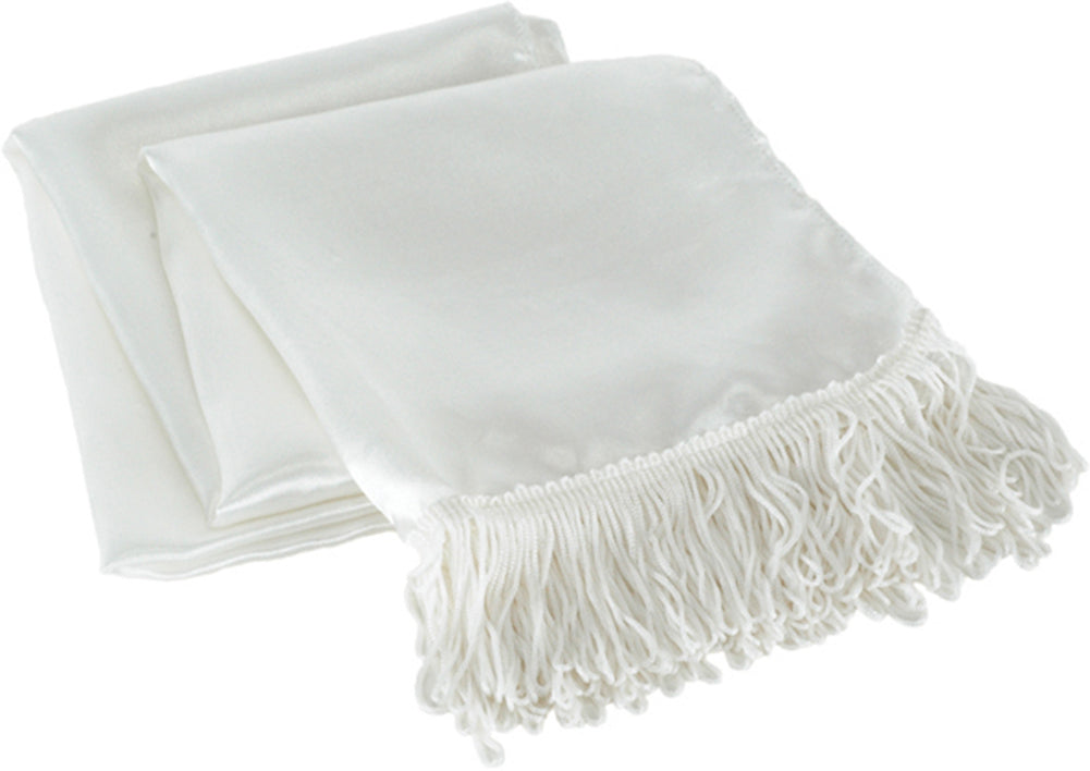 Aviator White Scarf