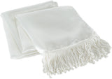 Aviator White Scarf