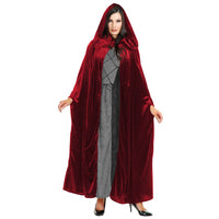 Velvet Hooded Cloak