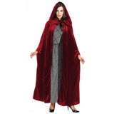Velvet Hooded Cloak
