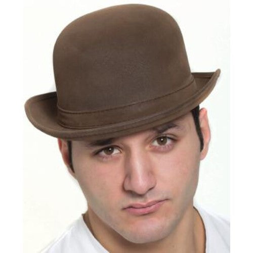 Steampunk Leatherlike Derby Hat