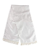 Aviator White Scarf