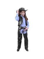 Cowgirl Leather Chaps & Vest