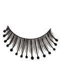 Gothic Eyelashes Black Beads