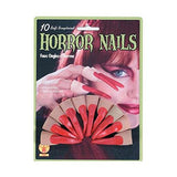 Halloween Holiday Black Horror Nails