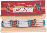 Native Warrior Beaded Indian Bracelet