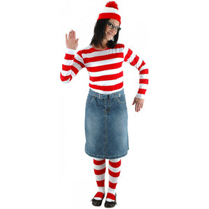 Where's Waldo Wenda Costume