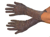 Metallic Gloves - 9"