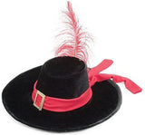 Swashbuckler Hat / Velvet / Pirate / Musketeer / Renaissance