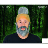 Hunter Man Bald Head & Beard Set