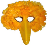 Yellow Feather Bird Mask