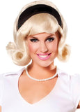 50's Wig with Headband
