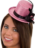 Mini Glitter Top Hat Headband