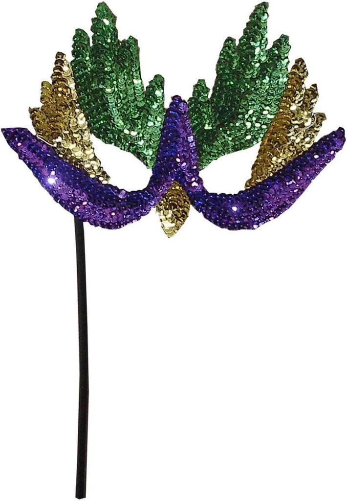Sequin Mardi Gras Mask