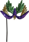Sequin Mardi Gras Mask