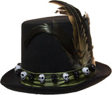 Voodoo Witch Doctor Top Hat
