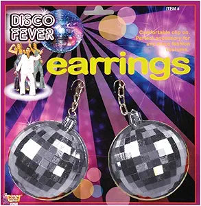 Jumbo Disco Ball Earrings