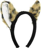 Plush Leopard Ears Headband