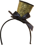 Mini Top Hat Headband with Bow