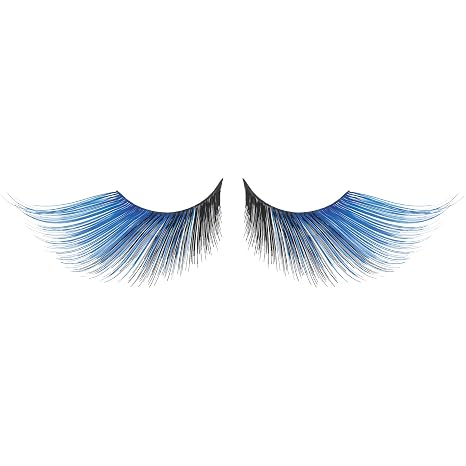 Gothic Eyelashes Blue/Black