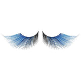 Gothic Eyelashes Blue/Black