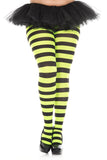 Wide Striped Tights