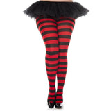 Wide Striped Tights