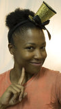 Mini Top Hat Headband with Bow