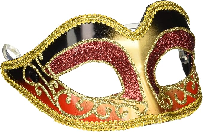 Venetian Mask w/Eyeglass Arms