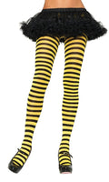 Striped Nylon Tights