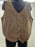 Western Velvet Brocade Vest