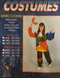 Satin Clown Child