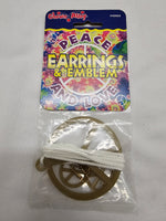 Peace Earrings & Emblem