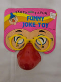 Clown Nose w/ Glasses