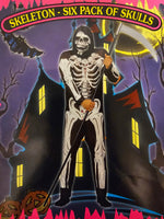 Skeleton-Six Pack of Skulls