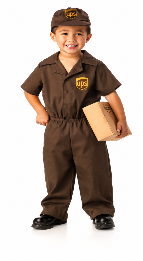 UPS Driver Costume Toddler Child